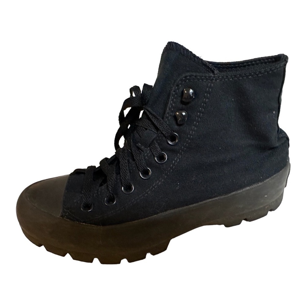 Womens Converse Chuck Taylor
All Star Hi Lugged Sneaker -Black Monochrome - Picture 7 of 8